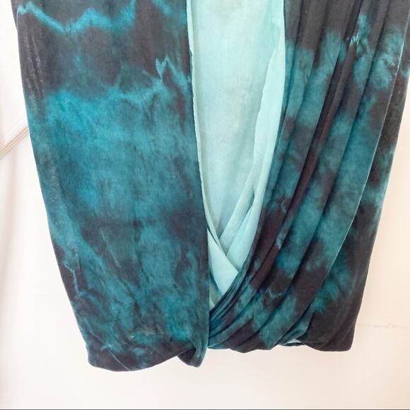 young fabulous and broke dyed green open back top - Picture 9 of 9